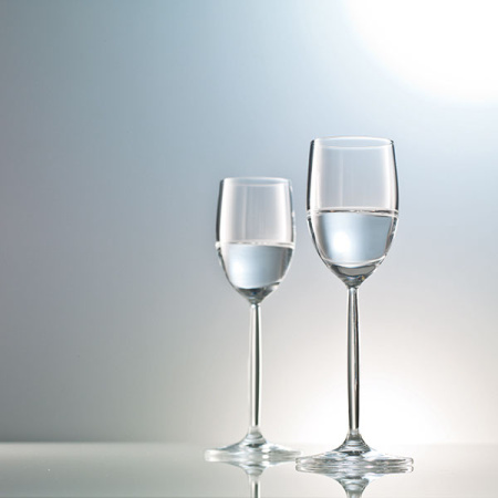 Бокал для вина «Дива»; хр.стекло; 302мл; D=54/70,H=230мм; прозр.