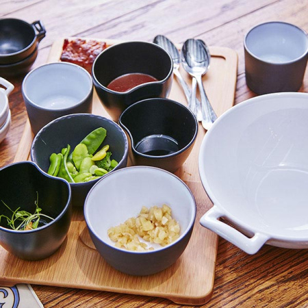 Форма для запекан.; фарфор; 150мл; D=7.5,H=5см; белый