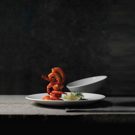 Салатник «Монако Вайт»; фарфор; 140мл; D=13.9,H=6.5см; белый