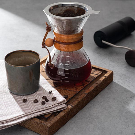 Доска для подачи прямоуг.б/ручки с выемкой; дуб; H=25,L=260,B=180мм