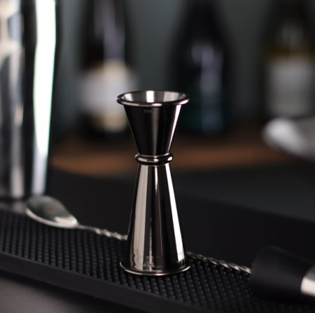 Джиггер AnyBar Japanese 25/50 мл черный