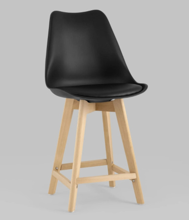 Стул полубарный FRANKFURT черный