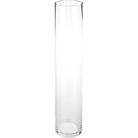 Ваза для цветов «Цилиндр»; стекло; H=60см; прозр.