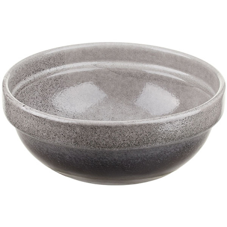 Тарелка глубокая «Млечный путь»; фарфор; 600мл; D=15.5,H=6см; черный