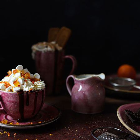 Блюдце Steelite Крафт Распберри Д=11 В=1.3 см