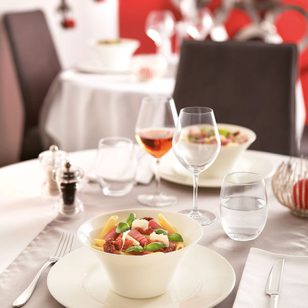 Вилка столовая «Лаццо»; сталь нерж.; L=210/75,B=10мм; металлич.