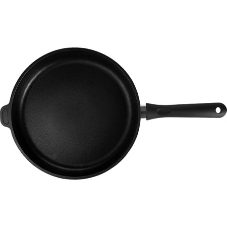 Сковорода «Проотель»; алюм.литой,пластик; D=28,H=5.4см