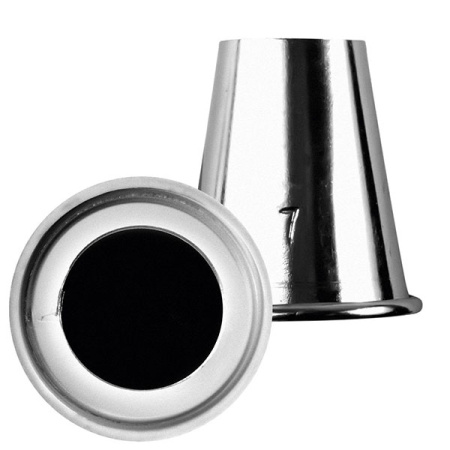 Насадка конд. «Круг»; сталь нерж.; D=35/20,H=40мм; металлич.