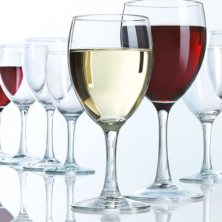 Бокал для вина «Элеганс»; стекло; 120мл; D=55/59,H=133мм; прозр.