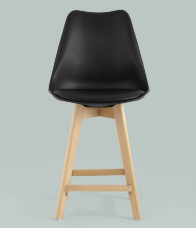 Стул полубарный FRANKFURT черный