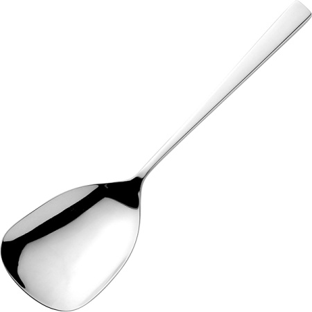 Ложка для раскладки «Атлантис»; сталь нерж.; L=22/8.5,B=0.4см; металлич.