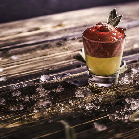 Стопка «Кончерто»; стекло; 80мл; D=57,H=72мм; прозр.