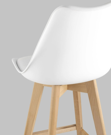 Стул барный FRANKFURT белый