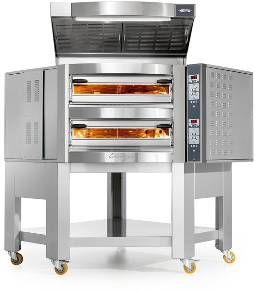 Печь для пиццы угловая CUPPONE CARAVAGGIO CR835/1TS
