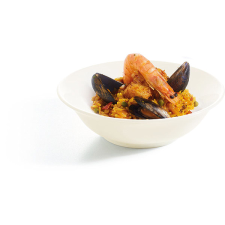 Салатник «Зеникс»; зеникс; 350мл; D=16,H=4.5см; белый