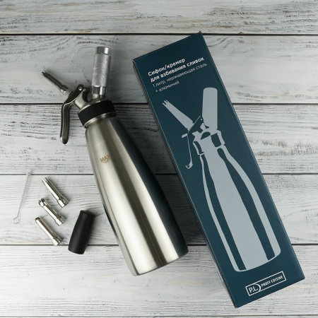Сифон для сливок P.L. Proff Cuisine 1 л сталь