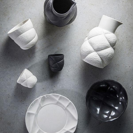 Тарелка  мелкая «Саксэшен»; фарфор; D=21,H=2.2см; черный