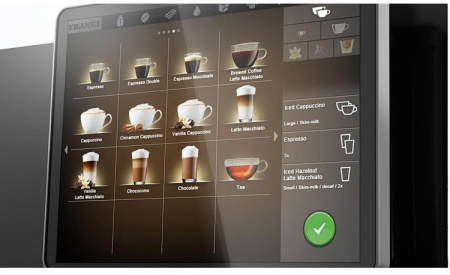 Кофемашина Franke A800 FM EC 1G H1 антрацит