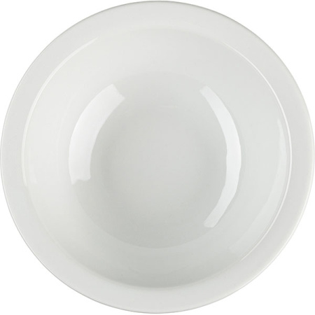 Салатник «Тренд»; фарфор; 350мл; D=16см; белый
