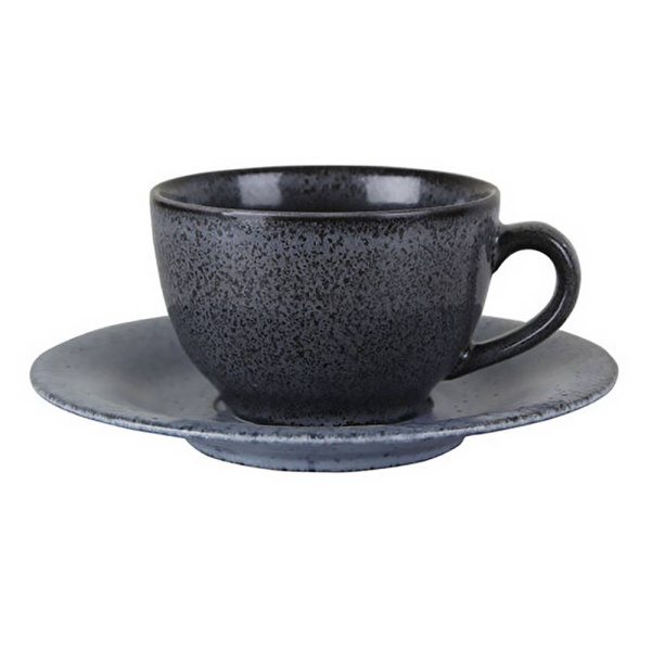 Блюдце Porland Frost Д=16 см серый