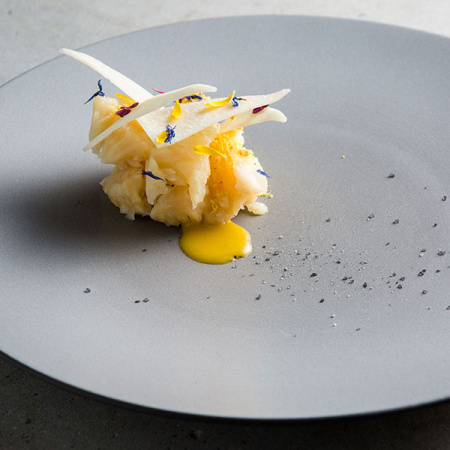 Тарелка  мелкая «Экинокс»; керамика; D=28,H=3.3см; серый