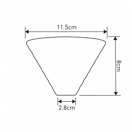 Воронка Loveramics Smooth Dripper