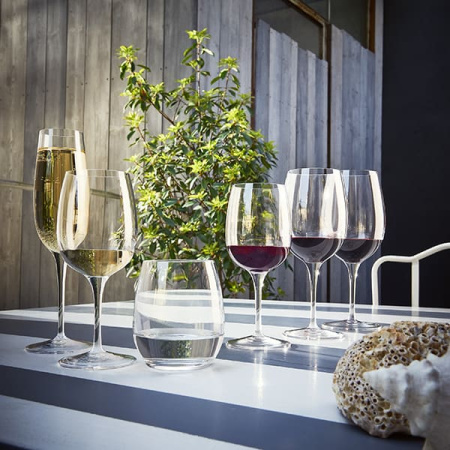 Бокал для вина «Пэлас»; хр.стекло; 570мл; D=70/93,H=220мм; прозр.