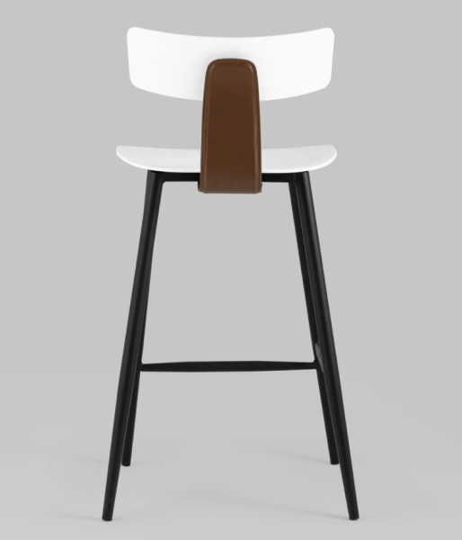 Стул полубарный ANT белый