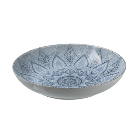 Тарелка Вавилон 700 мл фарфор голубой