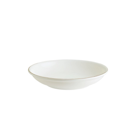 Тарелка Bonna Ретро 1700 мл коричневый край