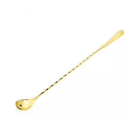 Барная ложка Lumian Hoffman 30 см золото