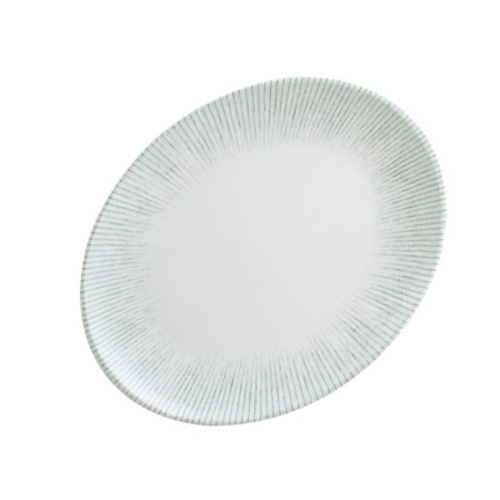 Блюдо Bonna Ирис Серый 360x280 мм