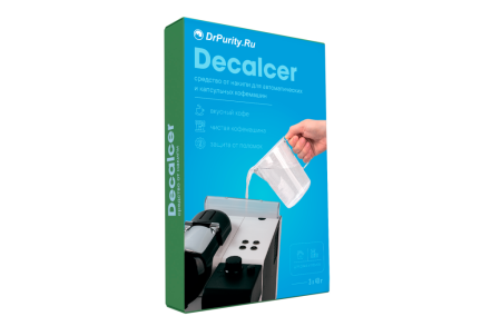 Фото Порошок для удаления накипи в кофемашинах DrPurity Decalcer 3x40г Порошок для удаления накипи в кофемашинах DrPurity Decalcer 3x40г