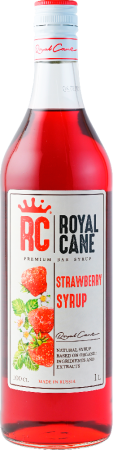 Фото Сироп Royal Cane Клубника стекло 1 л Сироп Royal Cane Клубника стекло 1 л