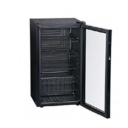 Шкаф холодильный Cooleq TBC-85 черный