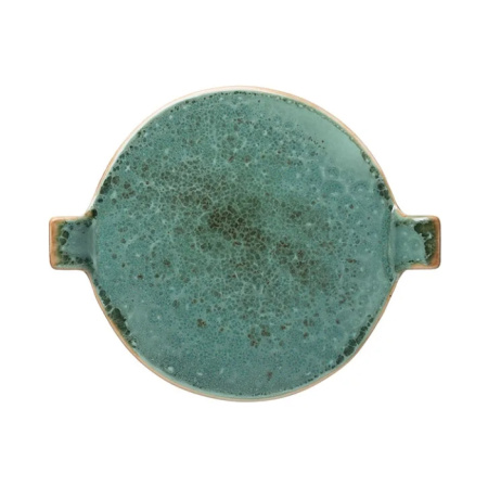 Блюдо Эрбосо Реативо Д=250 мм фарфор бирюзовый