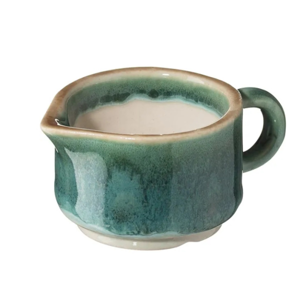 Сливочник Эрбосо Реативо 50 мл Д=65 мм фарфор малахитовый