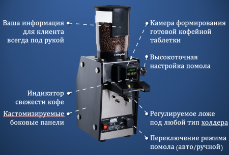 Кофемолка Carimali Slingshot C68