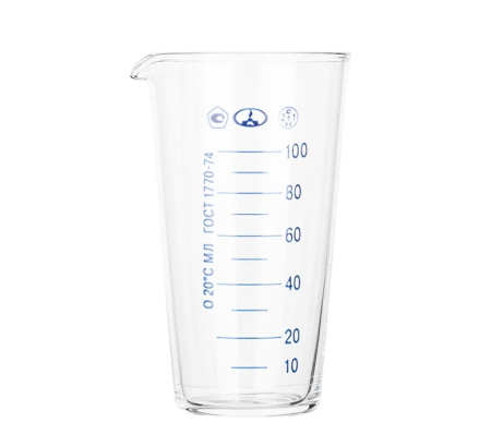Мензурка MMD 100 мл стекло