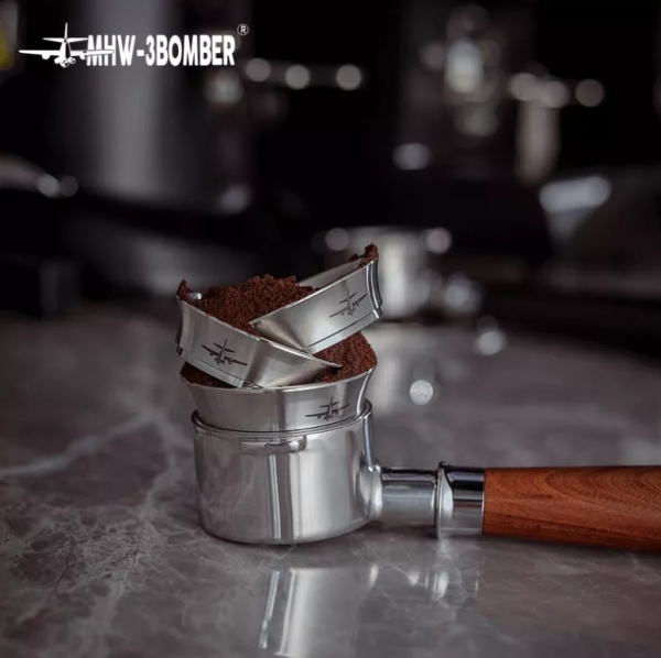 Дозирующее кольцо для портафильтра MHW-3Bomber 58 мм серебро