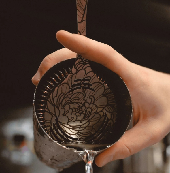 Стрейнер Cocktail design Hana by Tattoo.Darina от магазина ligabarshop.ru