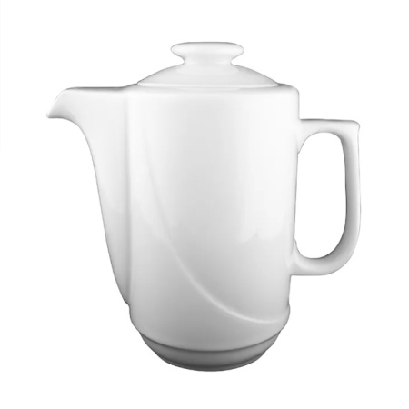 Кофейник Белая 400 мл фарфор