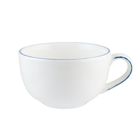 Чашка чайная Bonna Ретро 250 мл синий край (блюдце 70922, 70915)