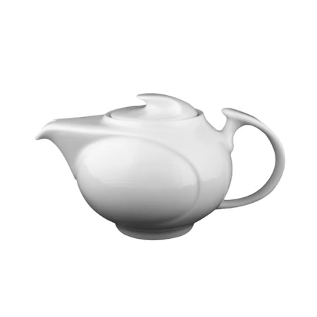 Чайник Белая Восточный 600 мл фарфор