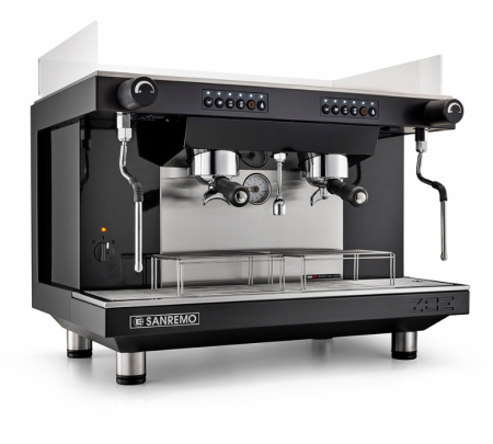 Кофемашина Sanremo Zoe SED 2GR высокие черный