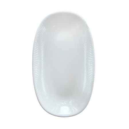 Блюдо Bonna Ирис Белый 150x85 мм