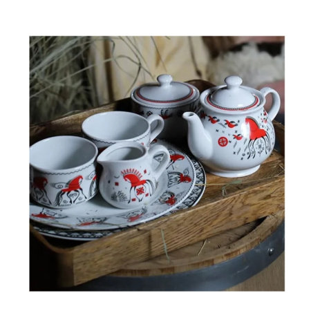 Чайник Мезень 400 мл фарфор белый