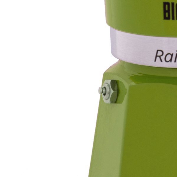 Гейзерная кофеварка Bialetti Rainbow зеленый 6 порций