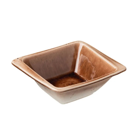 Салатник Маррон Реативо 250 мл фарфор коричневый