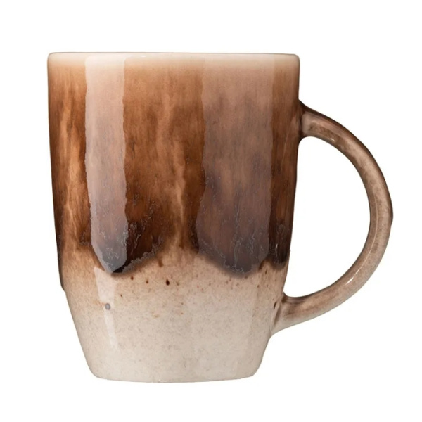 Чашка чайная Маррон Реативо 300 мл фарфор коричневый